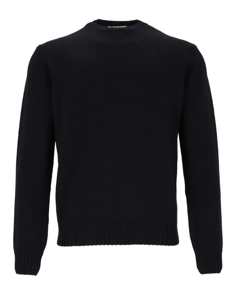 Al Duca D’Aosta 1902 Pullover mit geripptem Besatz - Blau Blau