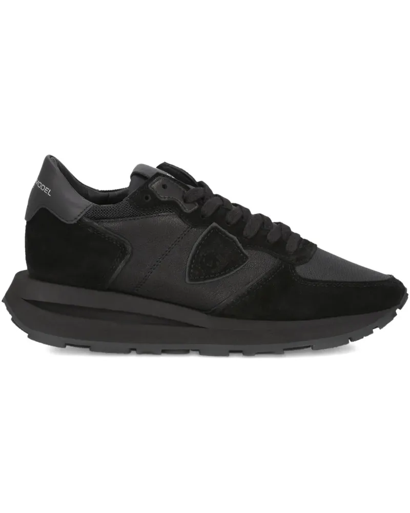 Philippe Model Sneakers mit Einsätzen - Schwarz Schwarz