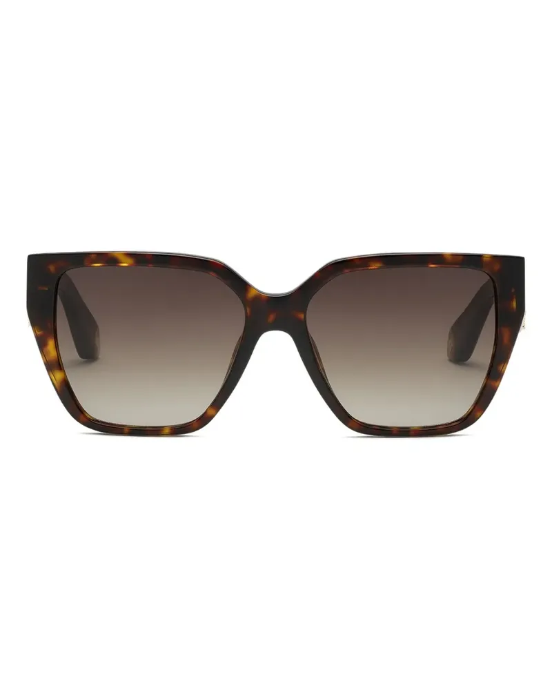 Roberto Cavalli Oversized-Sonnenbrille in Schildpattoptik - Braun Braun