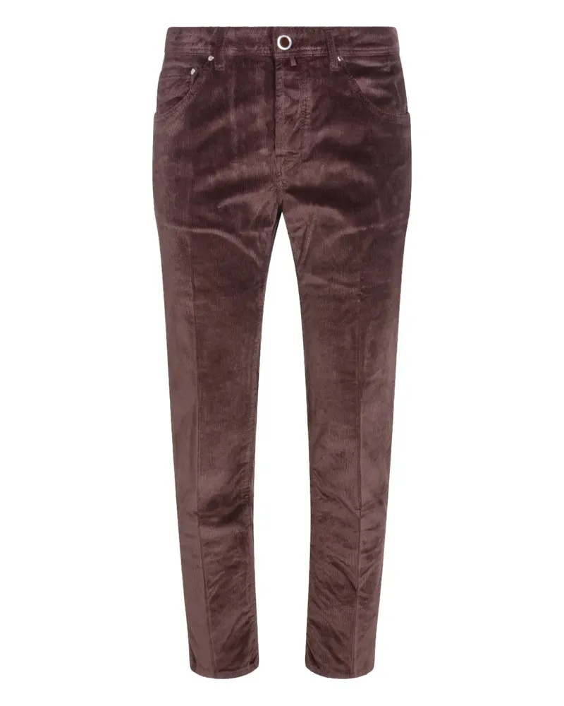 Jacob Cohën corduroy five-pocket trousers - Braun Braun
