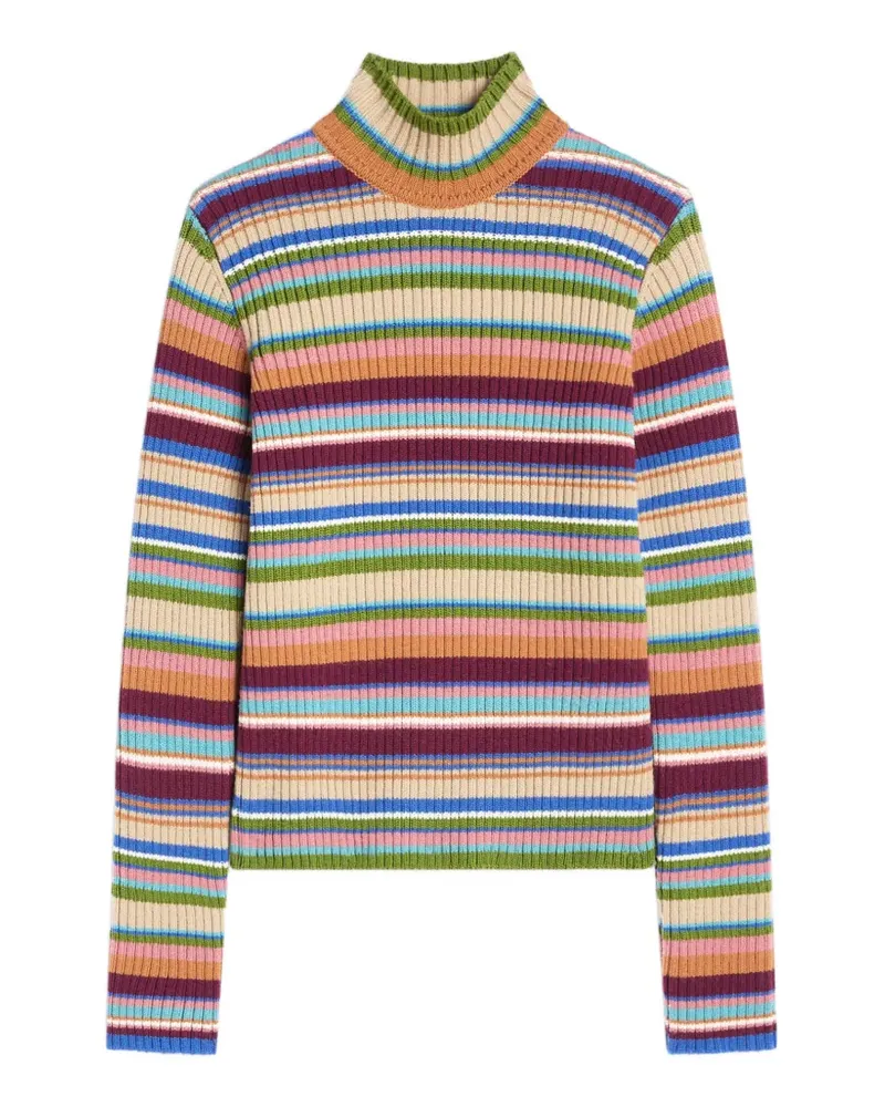 Dries van Noten Gerippter Pullover - Rosa Rosa