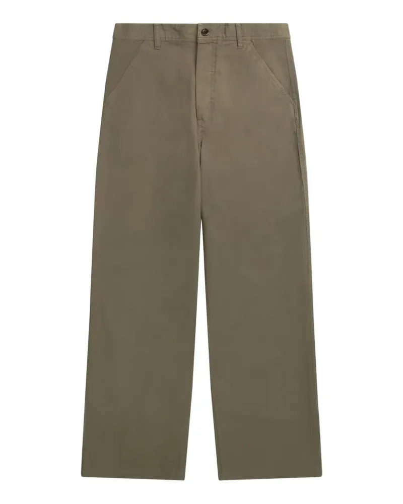 Norse Projects Hose mit Knopfverschluss - Grün Grün