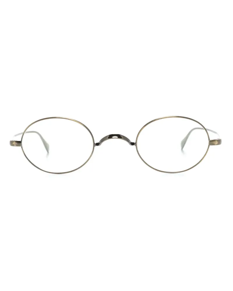 Oliver Peoples Calidor Brille mit rundem Gestell - Braun Braun