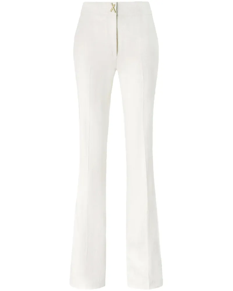 Genny Jacquard-Hose - Weiß Weiß