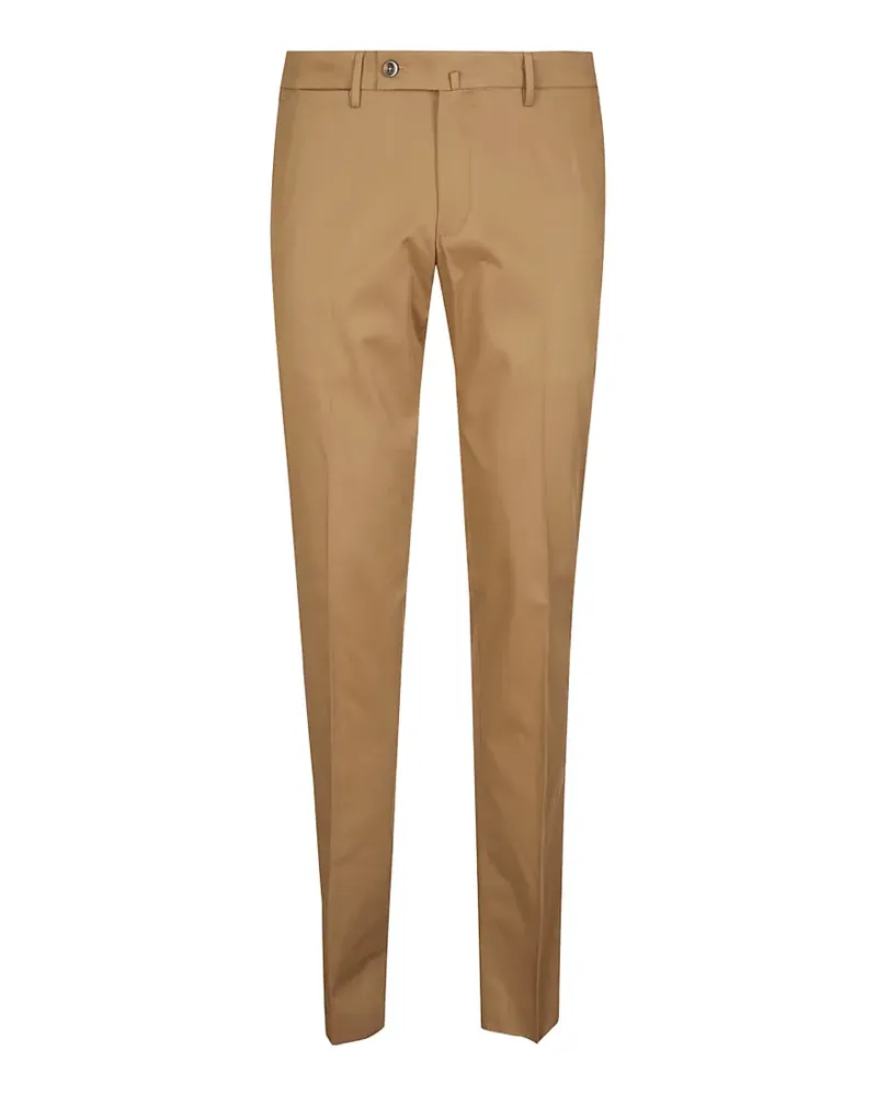 PT TORINO pressed-crease trousers - Nude Nude