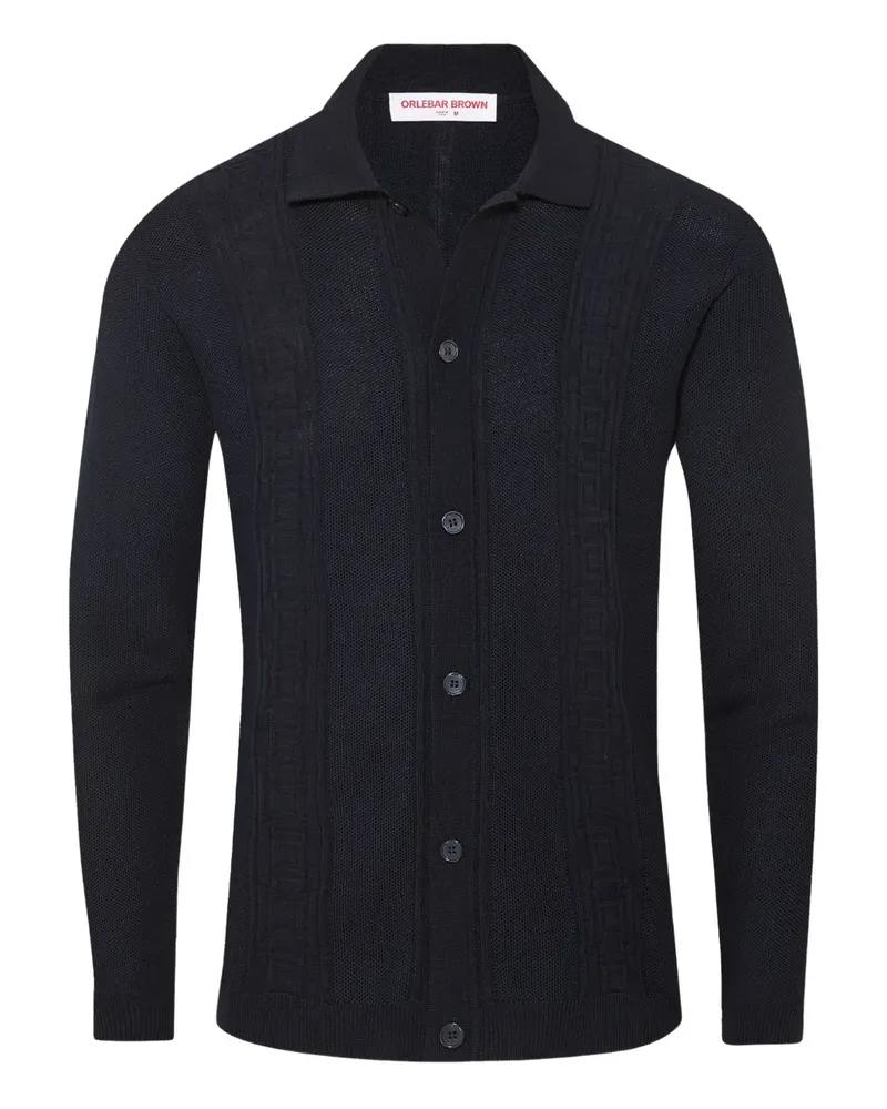 Orlebar Brown Tiernan Hemd - Blau Blau