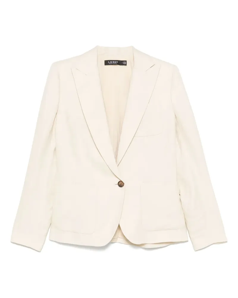 Ralph Lauren Einreihiges Sakko - Nude Nude