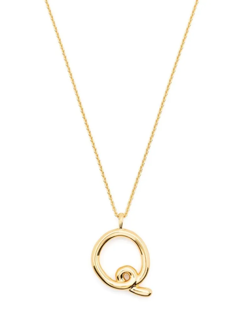 Missoma Curly Molten Halskette - Gold Gold