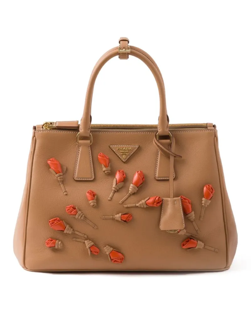 Prada Große Galleria Handtasche - Braun Braun