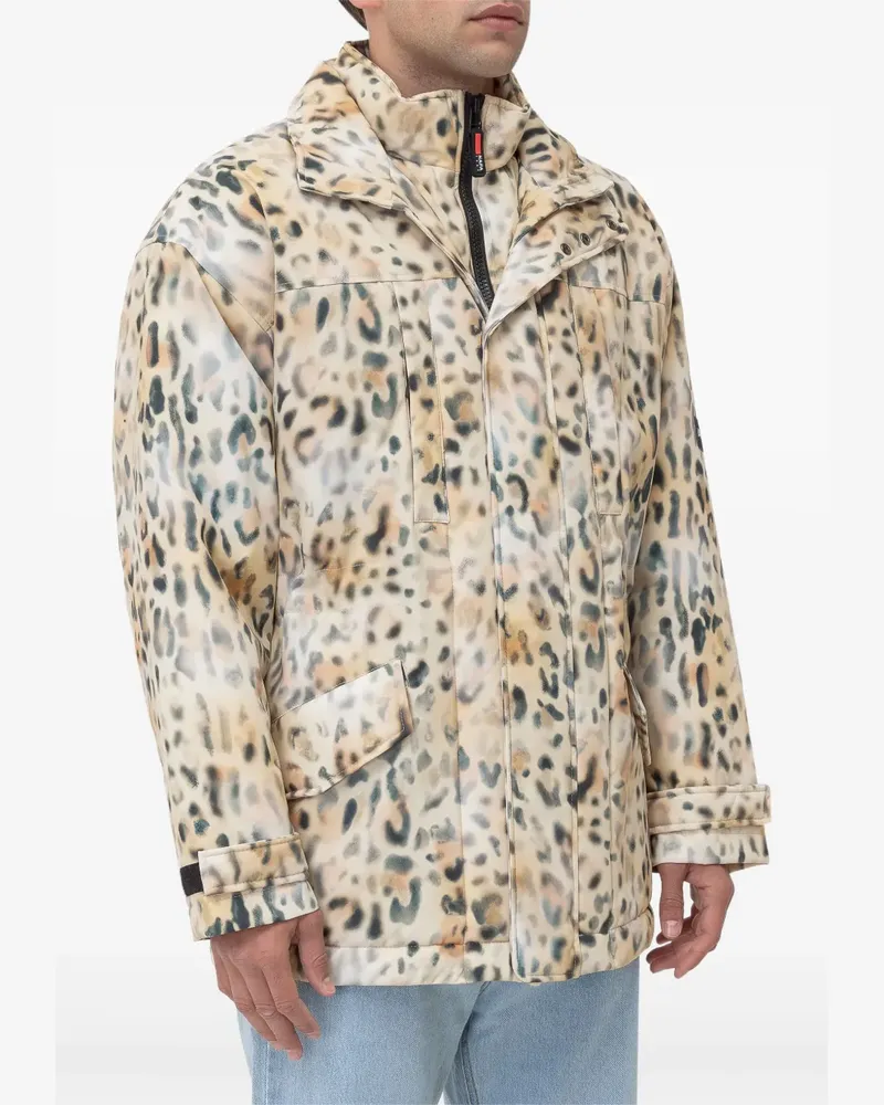 Napa By Martine Rose Jacke mit Leoparden-Print - Nude Nude