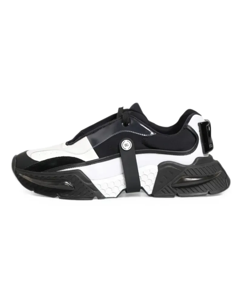 Dolce & Gabbana Airmaster logo-plaque sneakers - Schwarz Schwarz