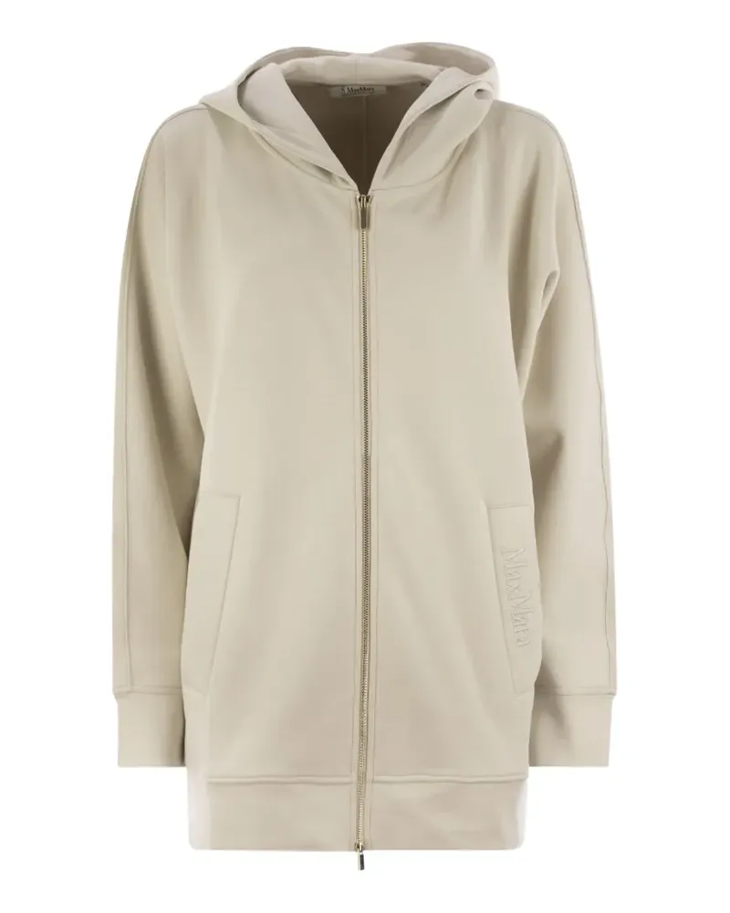 Max Mara Max Mara Hoodie mit Logo-Stickerei - Nude Nude