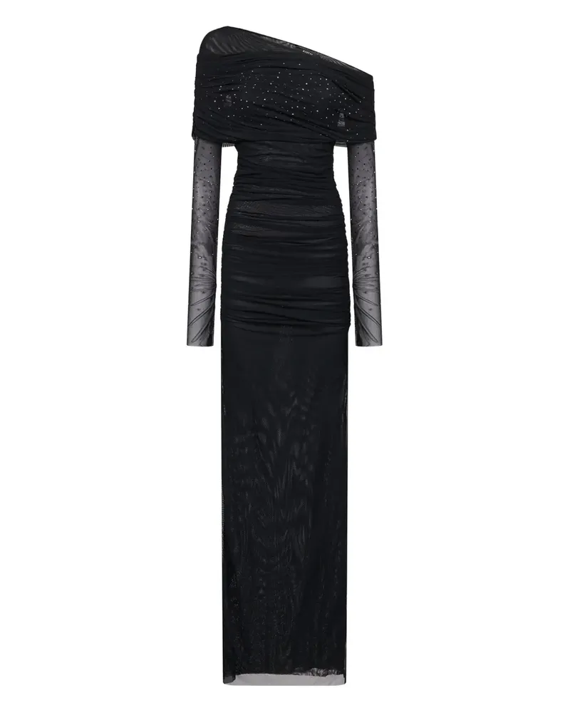 Amen Asymmetrisches Kleid - Schwarz Schwarz