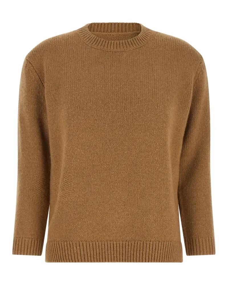 Totême Brauner Pullover Braun
