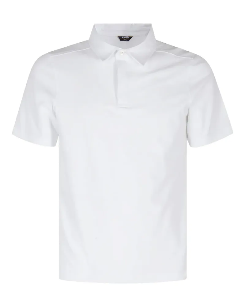 K-Way Kurzärmeliges Poloshirt - Weiß Weiß