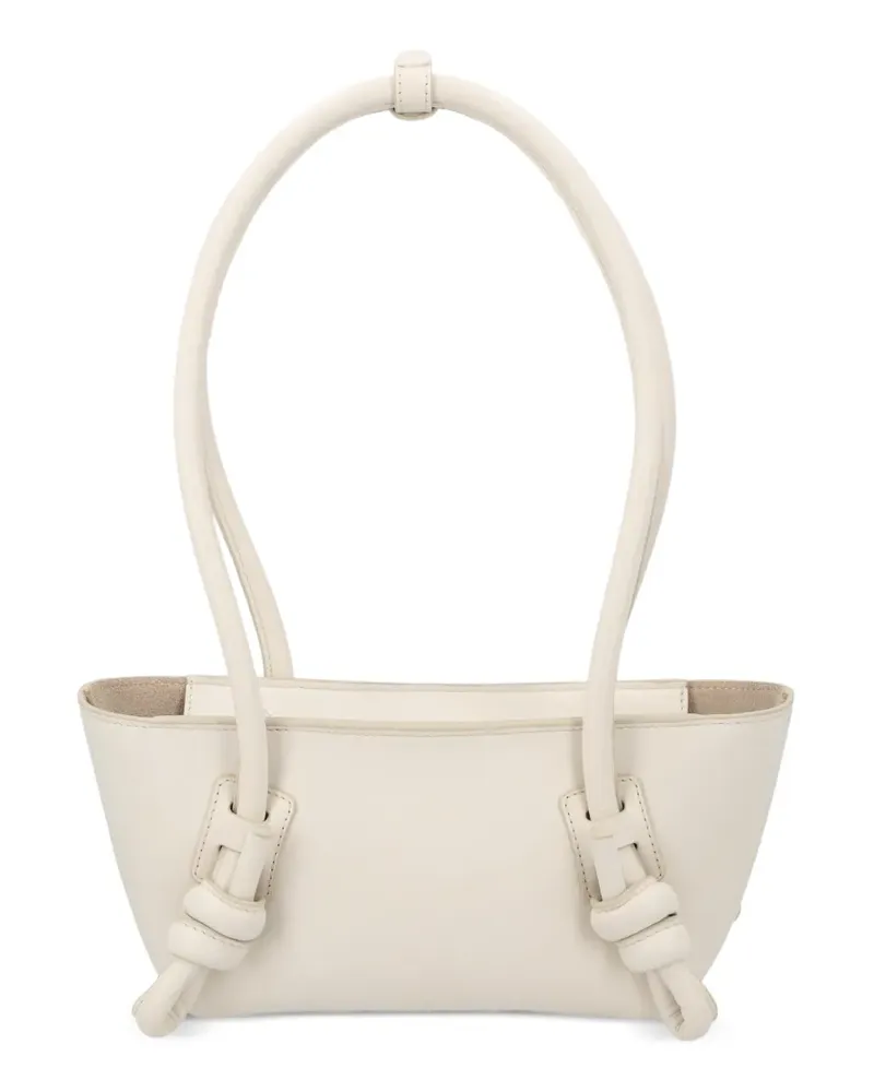 HEREU Mini Fleca Schultertasche mit Knoten - Nude Nude