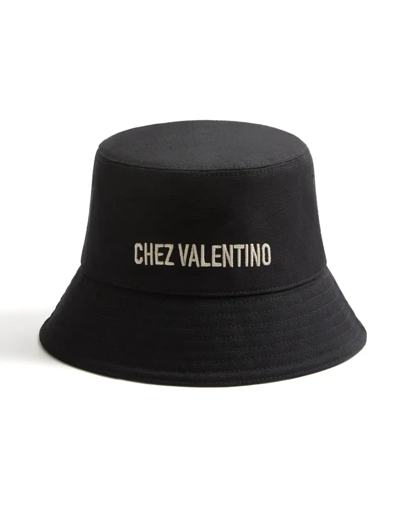 Valentino Garavani Chez Fischerhut - Schwarz Schwarz