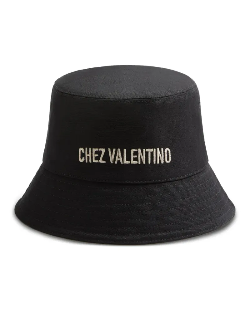 Valentino Garavani Chez Fischerhut - Schwarz Schwarz