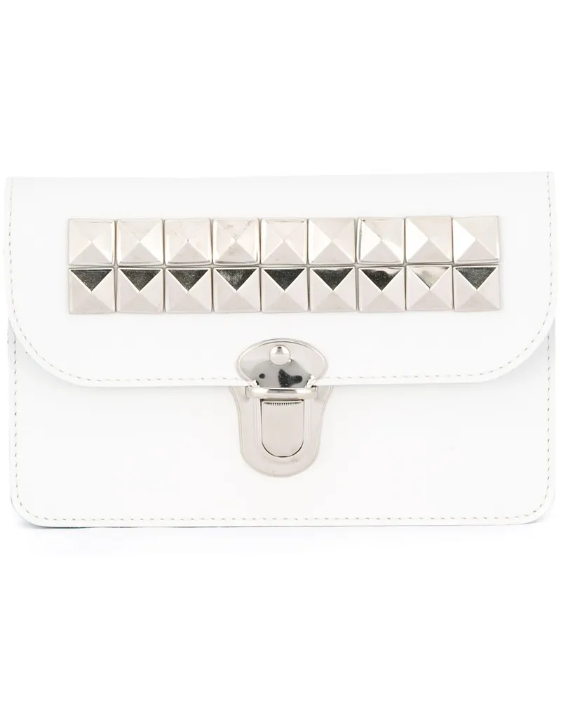 Comme des Garçons Portemonnaie mit Klappdeckel - Weiß Weiß