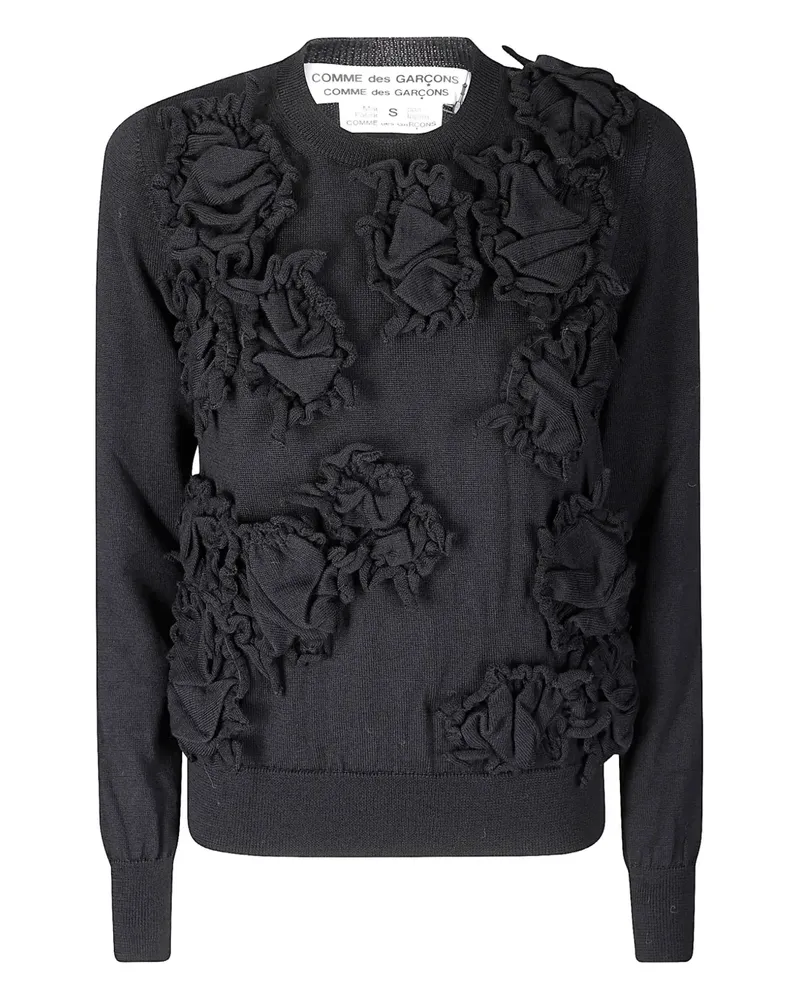 Comme des Garçons embellished sweater - Schwarz Schwarz