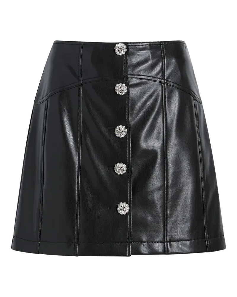 Cinq à Sept Claudia Rock aus veganem Leder - Schwarz Schwarz