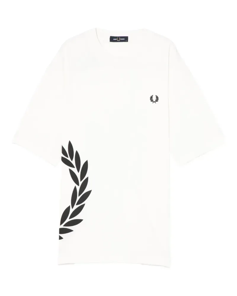Fred Perry T-Shirt mit rundem Ausschnitt - Nude Nude
