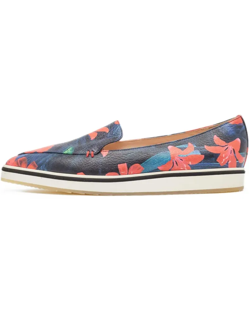 Nicholas Kirkwood Pre-owned Loafer mit Blumen-Print - Blau Blau
