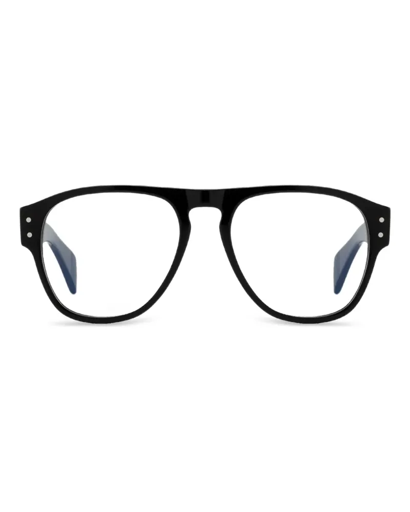 CUBITTS Merlin Brille mit Oversized-Gestell - Schwarz Schwarz