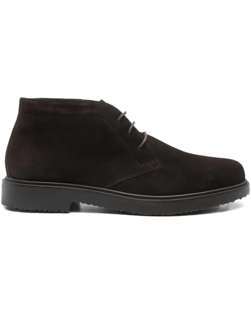 Geox Stivaletti mit Schnürung - Braun Braun