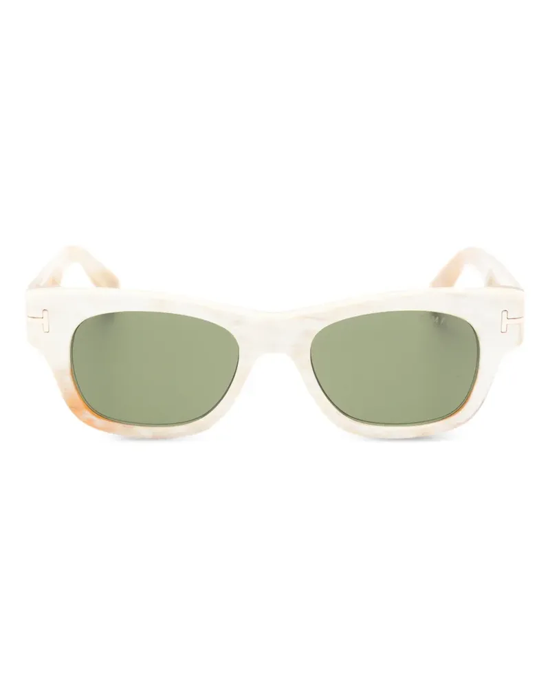 Tom Ford Private Sonnenbrille mit eckigem Gestell - Nude Nude
