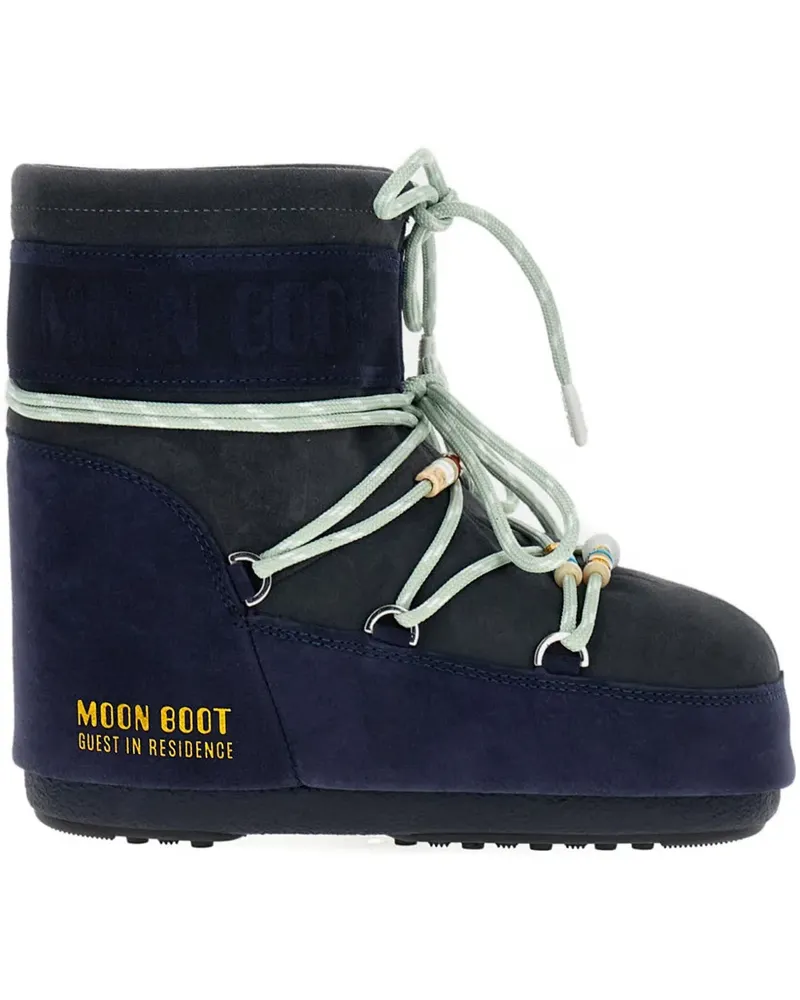 Moon Boot x Guest In Residence Icon Low Stiefel - Blau Blau
