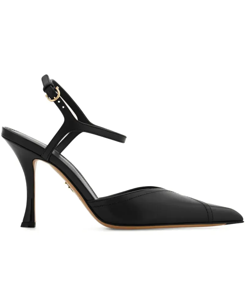 Ferragamo Klassische Sandalen 95mm - Schwarz Schwarz