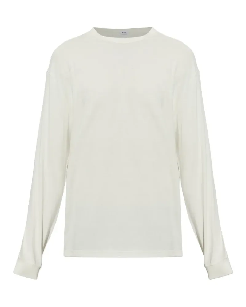 Post Archive Faction Klassisches Langarmshirt - Weiß Weiß