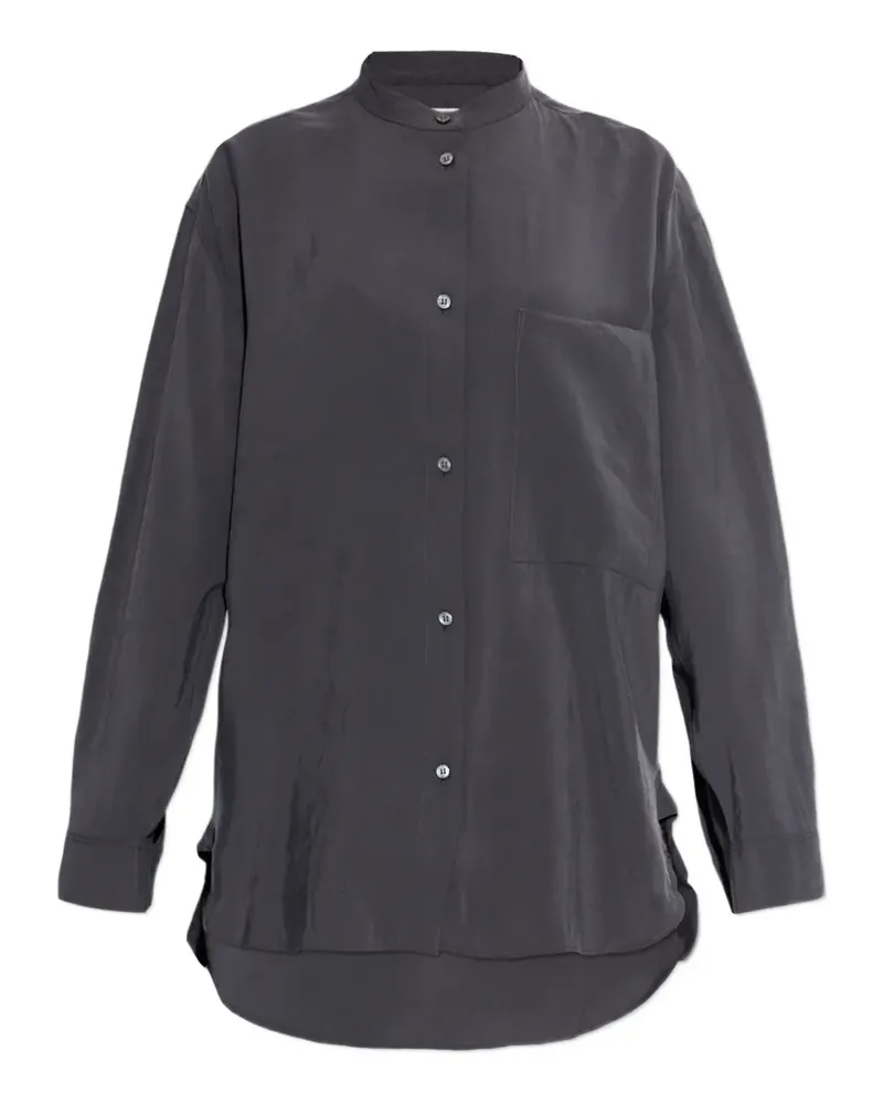 Studio Nicholson Hemd mit geknöpfter Tasche - Grau Grau