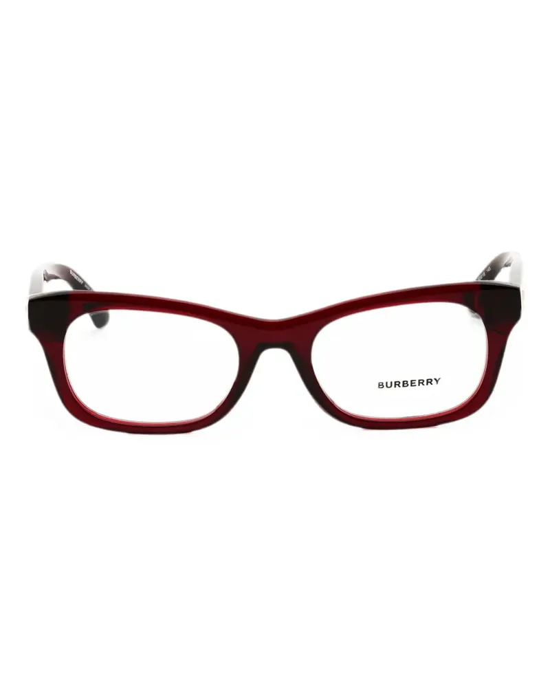 Burberry rectangle-frame glasses - Rot Rot
