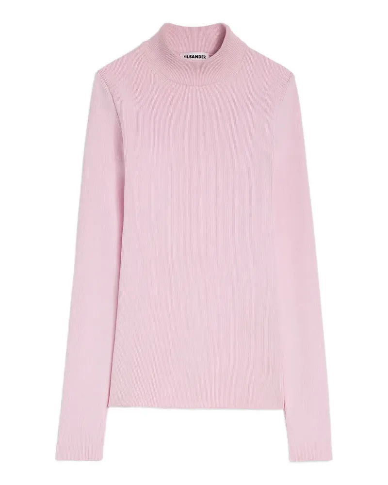 Jil Sander Pullover mit Stehkragen - Rosa Rosa