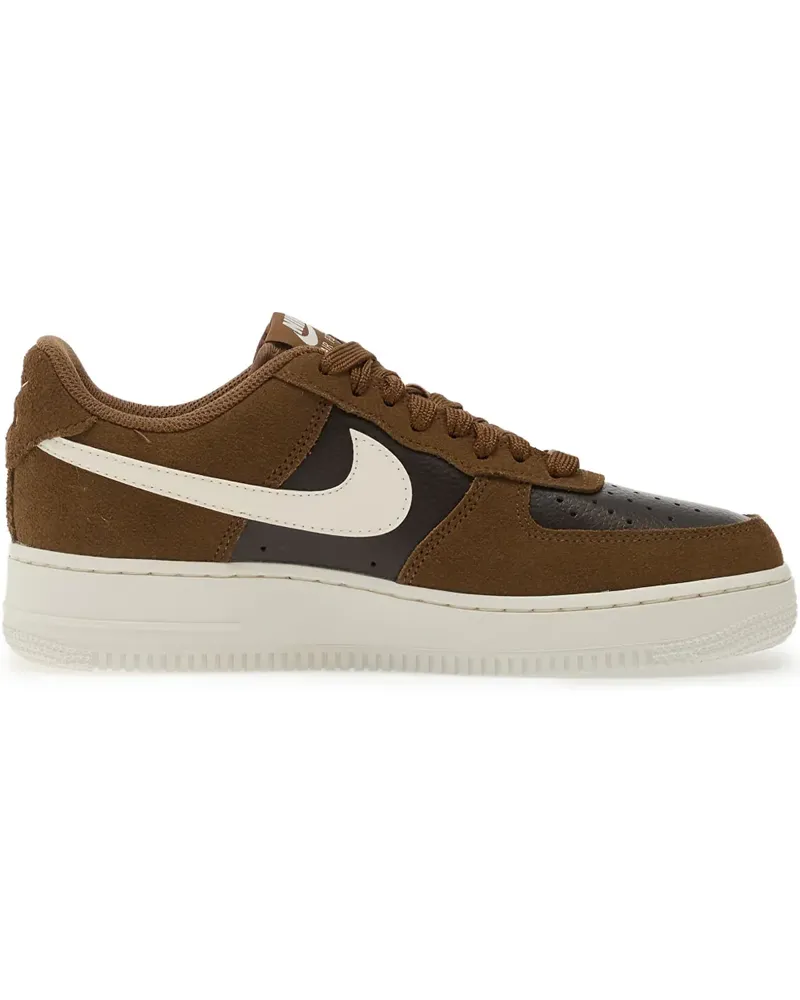 Nike Zweifarbige Air Force 1 '07 Sneakers - Braun Braun