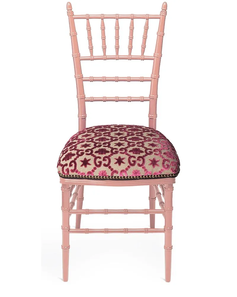 Gucci Chiavari' Stuhl Rosa