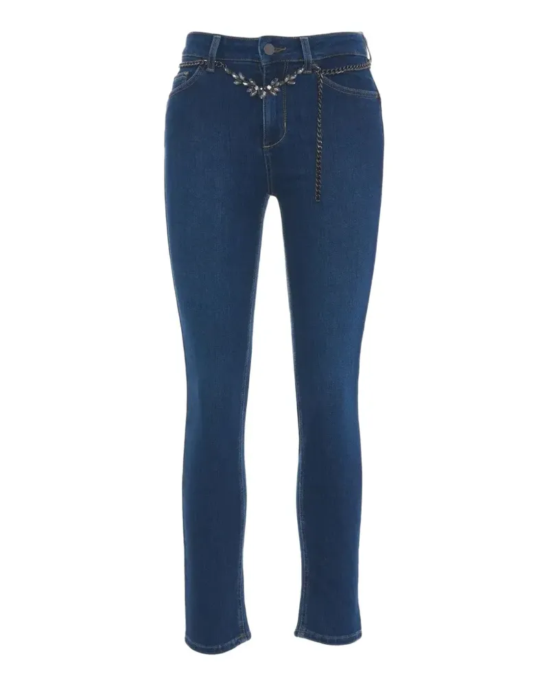 Liu Jo Verzierte Jeans - Blau Blau