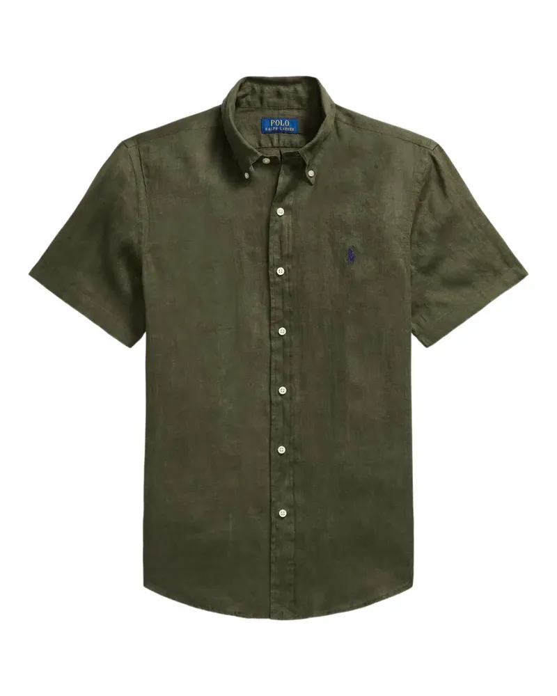 Ralph Lauren embroidered short-sleeve shirt - Grün Grün