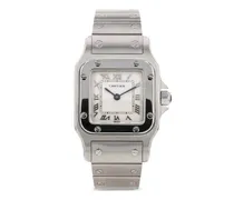 1990s Santos Galbée Armbanduhr 24mm - Weiß