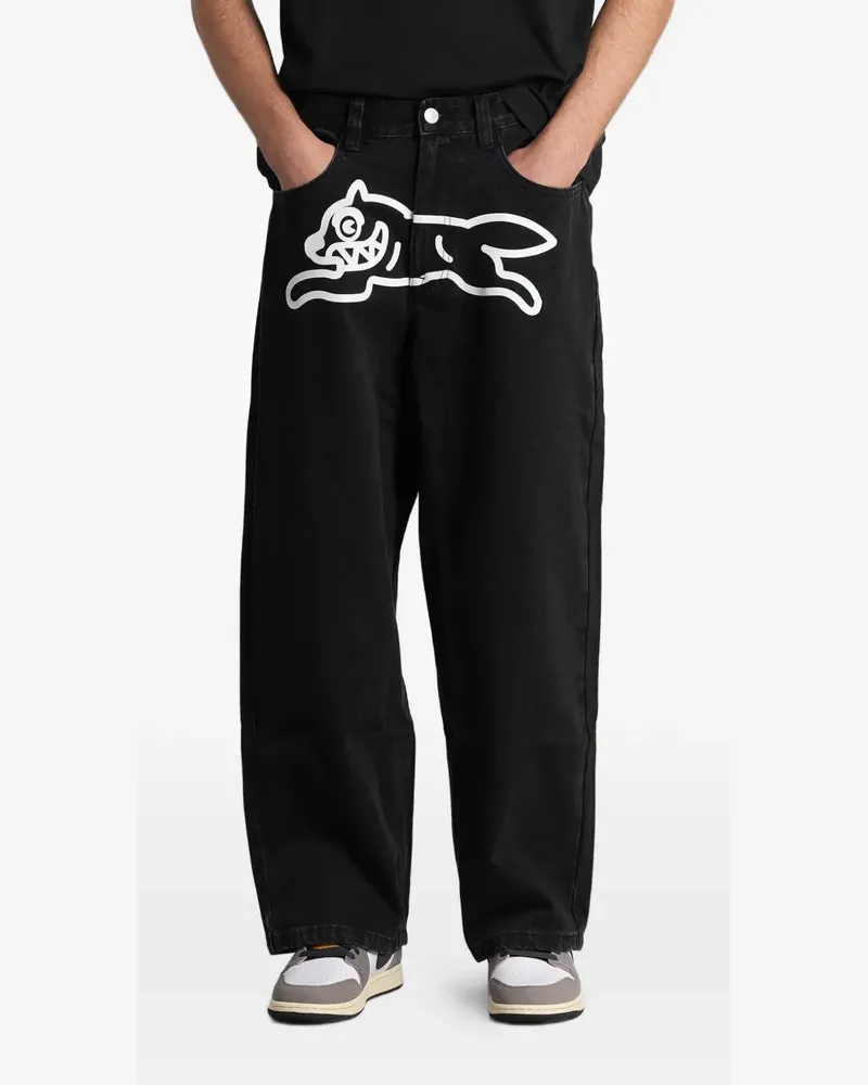 ICECREAM Running Dog Triple Scoop jeans - Schwarz Schwarz
