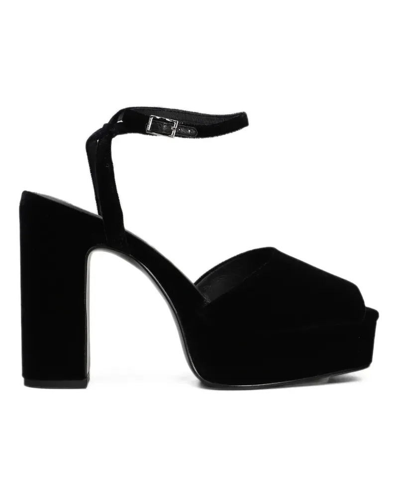 Bibi Lou Sandalen mit Knöchelriemen - Schwarz Schwarz