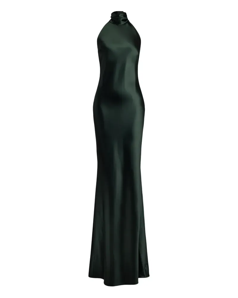 Ralph Lauren Chilton Midikleid aus Satin - Grün Grün