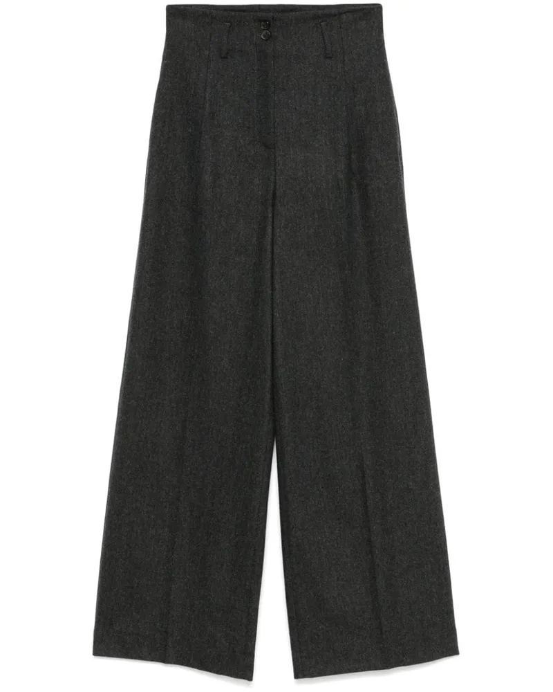 Lorena Antoniazzi Hose mit weitem Bein - Grau Grau