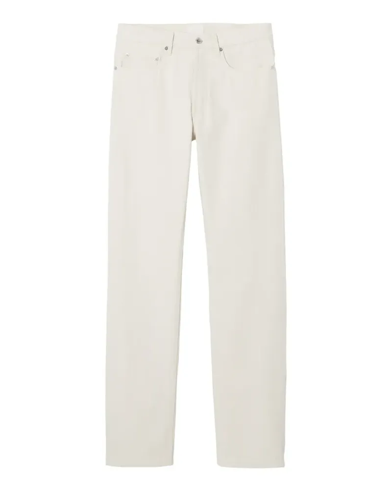 A.P.C. Gerade Hose im Five-Pocket-Design - Nude Nude