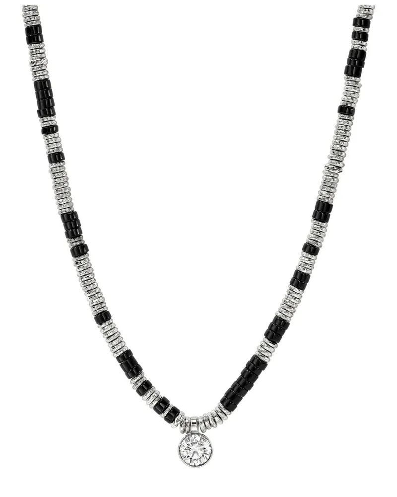 John Hardy Lovestruck™ Heishi pendant diamond necklace - Silber Silber