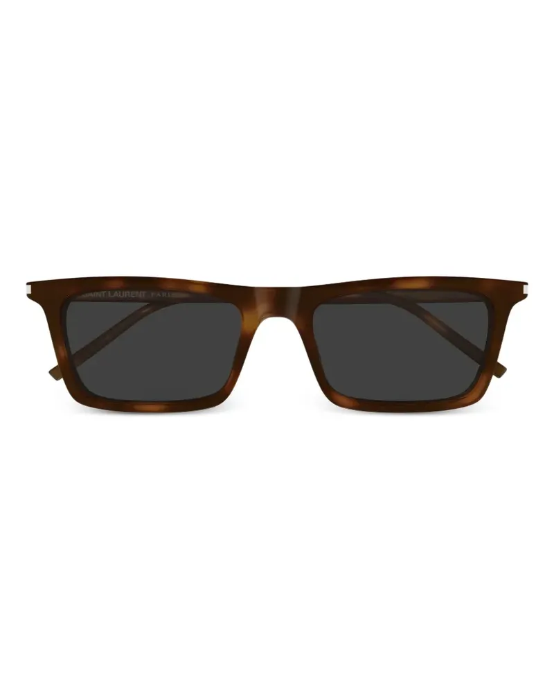 Saint Laurent Betty Sonnenbrille mit D-Gestell - Braun Braun