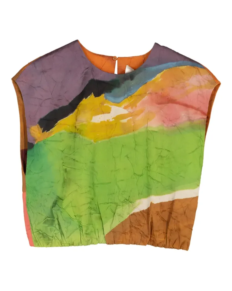 Ulla Johnson Gisella crop top - Braun Braun
