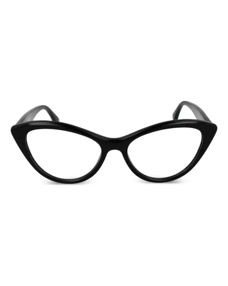 Max Mara Cat-Eye-Brille - Schwarz Schwarz